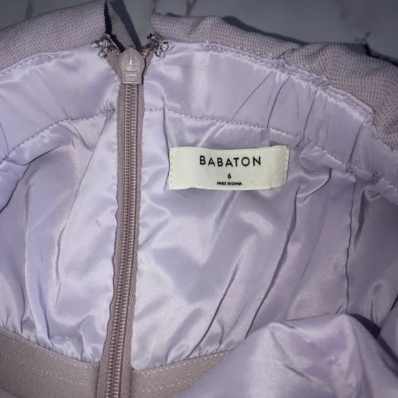 Aritzia Babaton Flutter Jumpsuit Lilac Purple - Picture 4 of 6